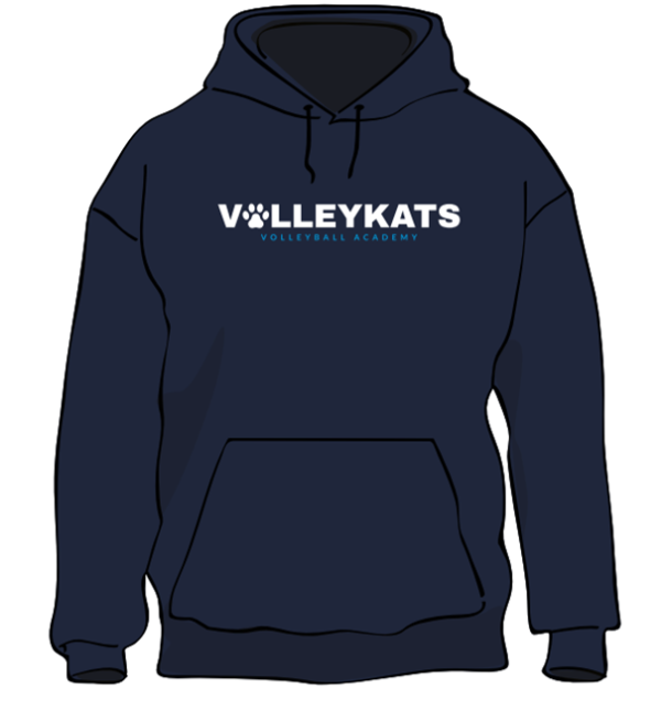 Volleykats Pullover Hooded Sweatshirt